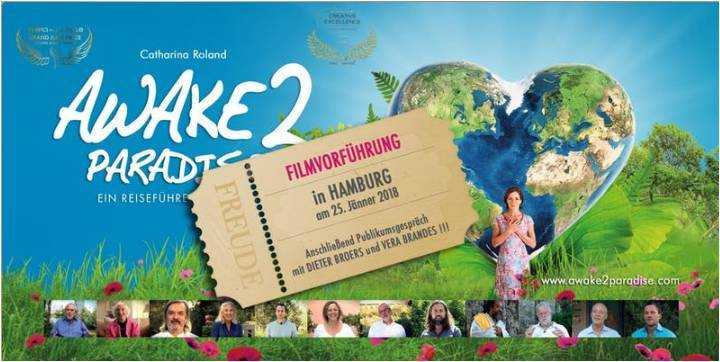 ScreeningPremiere AWAKE 2 PARADISE - Diesen Freitag: ScreeningPremiere AWAKE 2 PARADISE kommt nach HAMBURG! - 2019-01-25