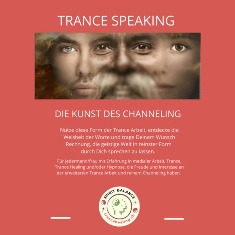 Trance Speaking - Trance Speaking - Die Kunst des Channeling - Sprechen in Trance - 2023-09-30