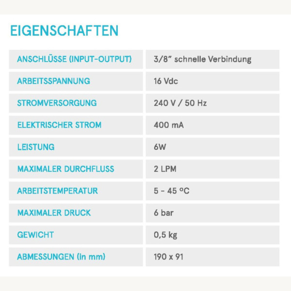Trinkwasser-Entkeimung UV-LED Gerät
