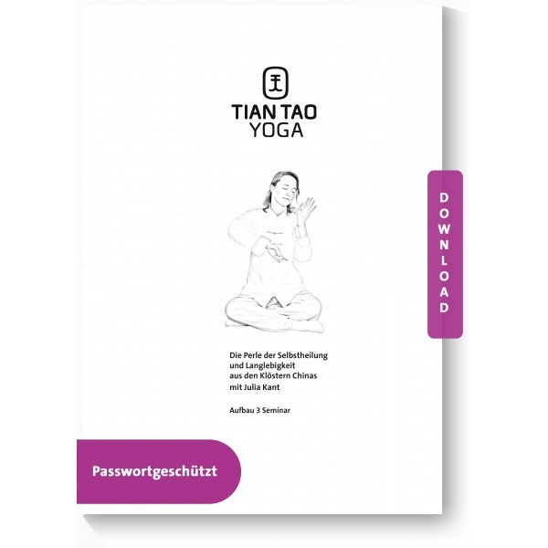 Tian Tao Yoga Aufbau 3 Seminar Handout PDF - Julia Kant