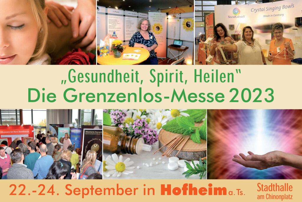 10 Freikarten für die Grenzenlos-Messe vom 22.-24.09.2023 in Hofheim