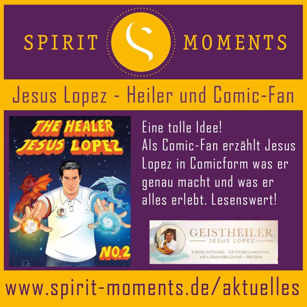 Jesus Lopez - Heiler und Comic-Fan