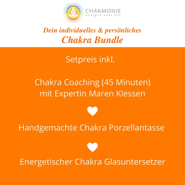 Chakra Coaching im Bundle mit Tasse & Untersetzer – Bild 3