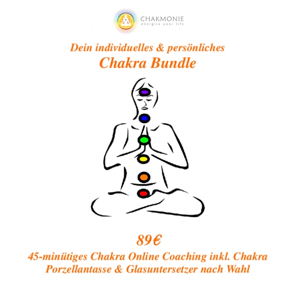 Chakra Coaching im Bundle mit Tasse & Untersetzer - Maren Klessen