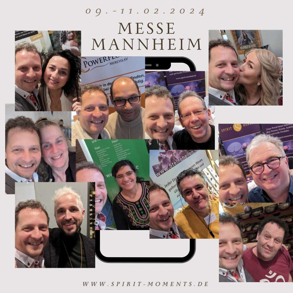 Tolle Eindrücke der Messe "Spiritualität & Heilen" vom 09.-11. Februar 2024 in Mannheim