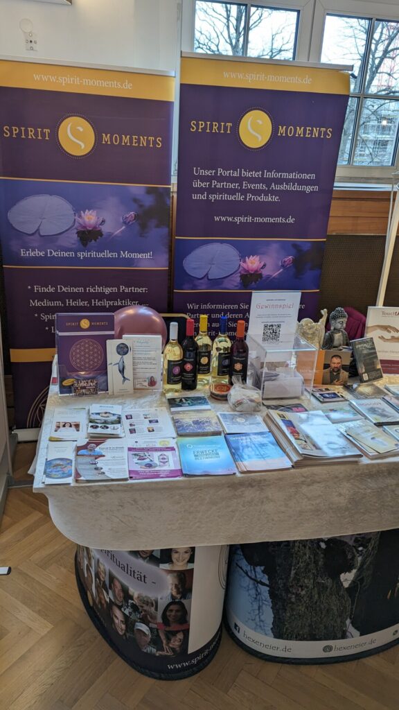Tolle Eindrücke der Messe "Spiritualität & Heilen" vom 16.-18. Februar 2024 in Berlin