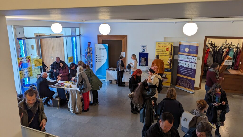 Tolle Eindrücke der Messe "Spiritualität & Heilen" vom 16.-18. Februar 2024 in Berlin