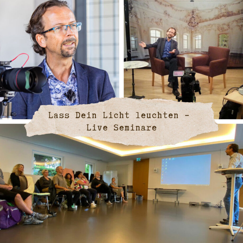 Lass Dein Licht leuchten – Live Seminar am 13. Juli im Original MYSTICA Studio in München