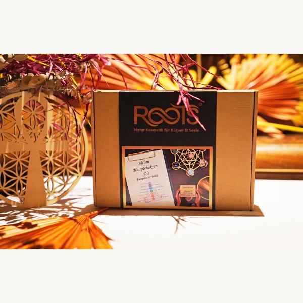 7 Hauptchakren Set Box - *gratis Akazien Öl inkl. von Roots – Bild 2