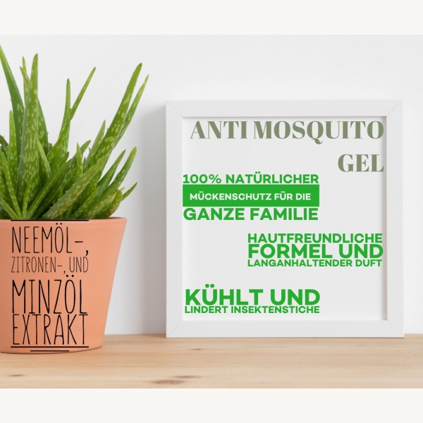 Anti - Mosquito- Aloe Vera Gel von Roots – Bild 2