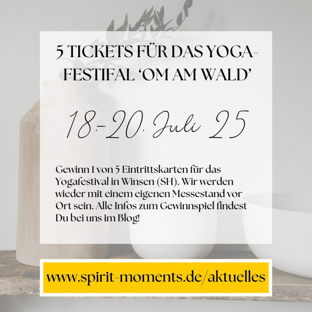 Gewinnspiel: 6 Eintrittskarten für das Yogafestival ‚Om am Wald‘ in Winsen (SH) vom 18.-20. Juli 2025