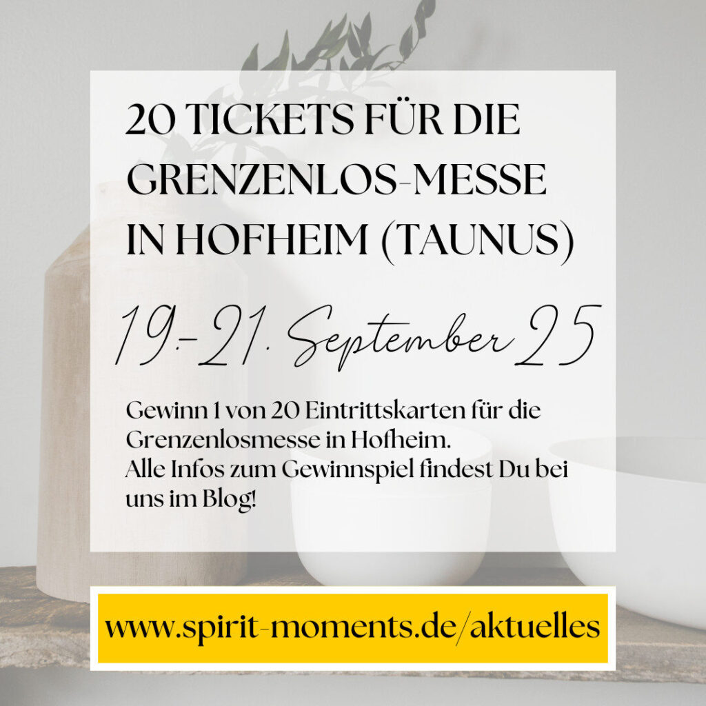 20 Freikarten für die 20. Grenzenlos-Messe vom 19.-21. September 2025 in Hofheim