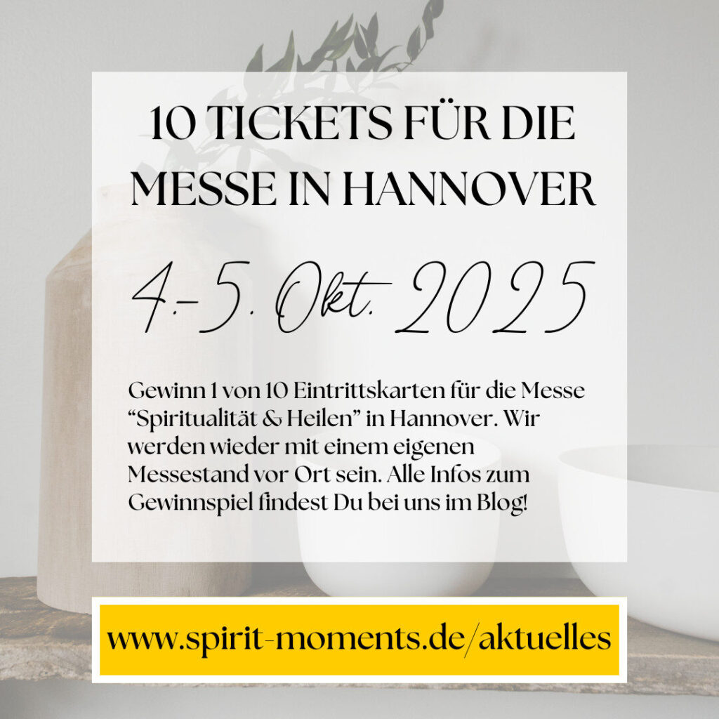 Gewinnspiel: 10 Eintrittskarten für die Esoterikmesse in Hannover vom 4.-5. Oktober 2025