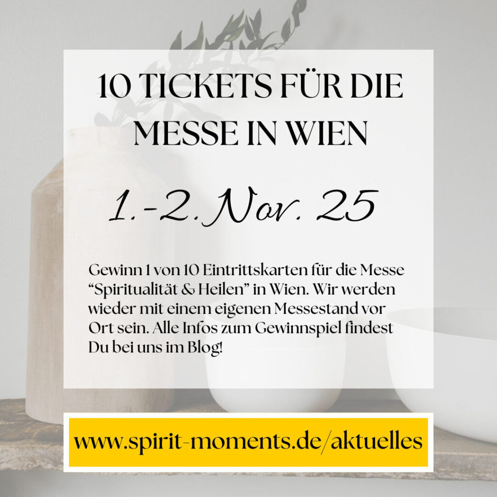 Gewinnspiel: 10 Eintrittskarten für die Esoterikmesse in Wien am 1. und 2. November 2025