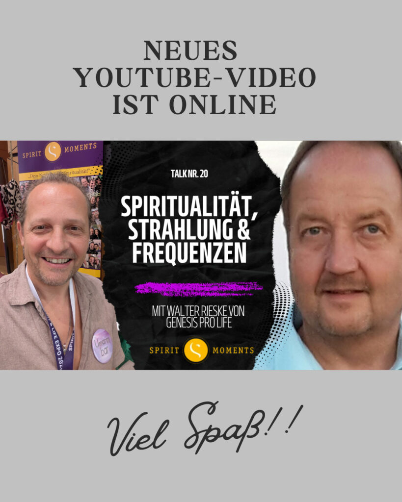#20 - Walter Rieske von Genesis Pro Life: Spiritualität, Strahlung & Frequenzen