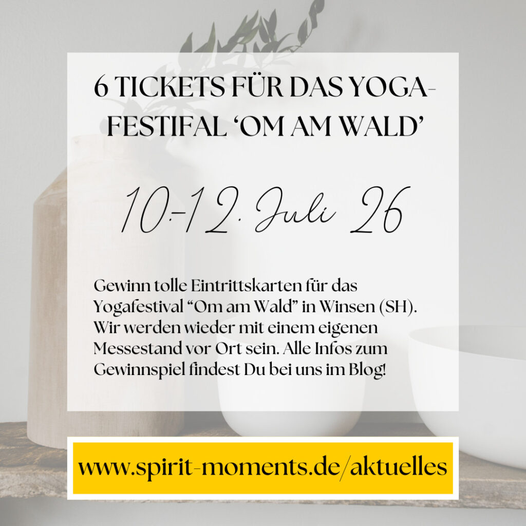 Gewinnspiel: 6 Eintrittskarten für das Yogafestival ‚Om am Wald‘ in Winsen (SH) vom 10.-12.Juli 2026