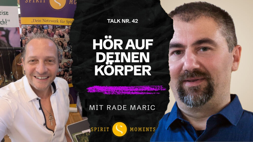 Wie eine Sitzung beim Heiler abläuft (#42) – mit Rade Maric 2 Rade Maric und Michael Meyer, Spirit Moments Talk #42