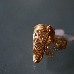 Zeichenpendel goldfarben  Z5 - Dorothee Zopp