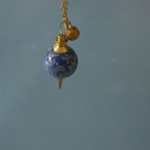 Steinpendel mit Goldkette G2 - Dorothee Zopp