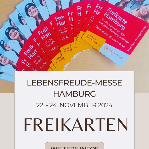 Freikarten Lebensfreude Messe Hamburg